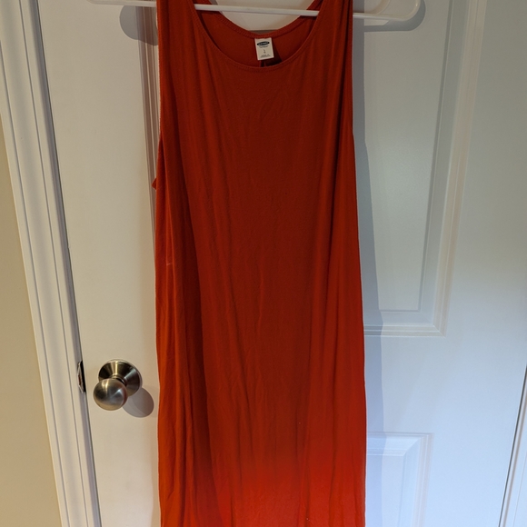 Old Navy Dresses & Skirts - Old Navy Orange Midi Dress